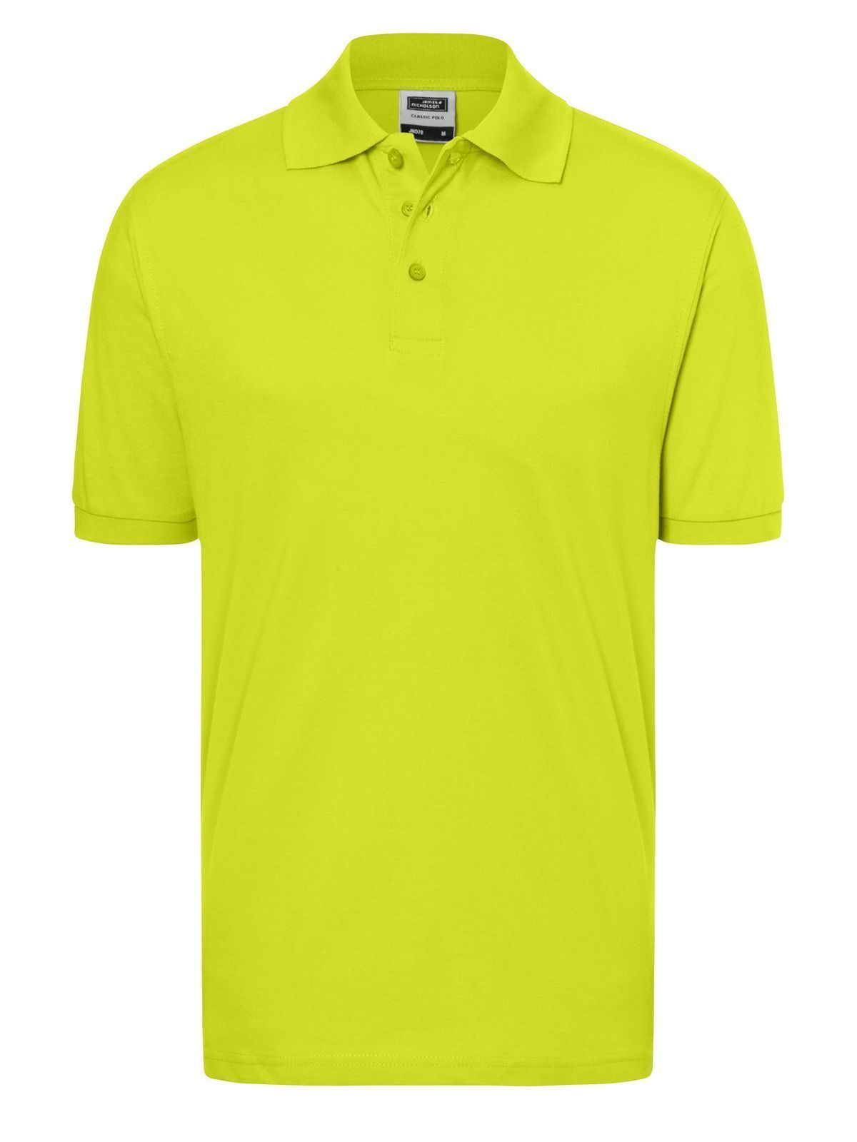Classic Polo - Jungle green - Acid Yellow