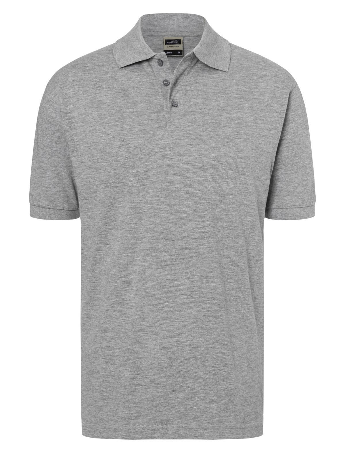 Classic Polo - GREHE - Grey heather