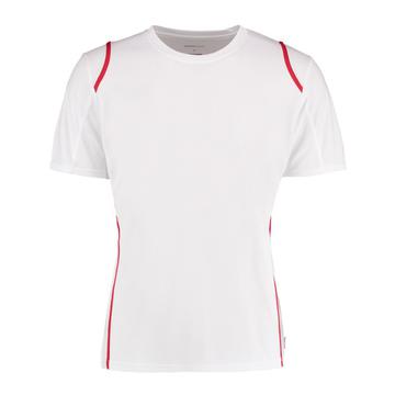 T-Shirt Cooltex Men - WHI-RED - white-red