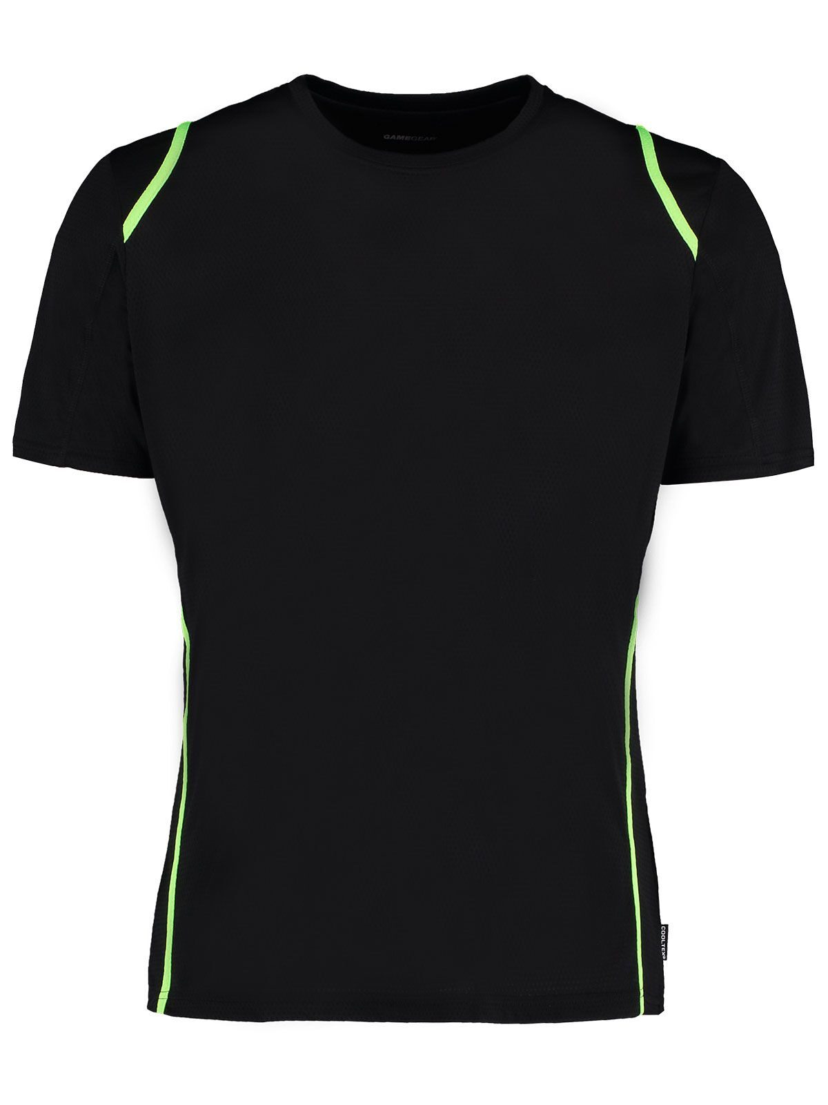 Regular Fit Cooltex® Contrast Tee - BFL - Black/fluorescent lime