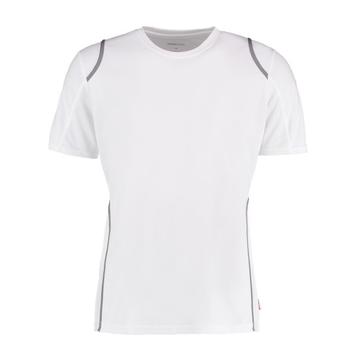 T-Shirt Cooltex Men - WHI-GRE - white-grey