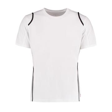 T-Shirt Cooltex Men - WHI-BCK - white-black