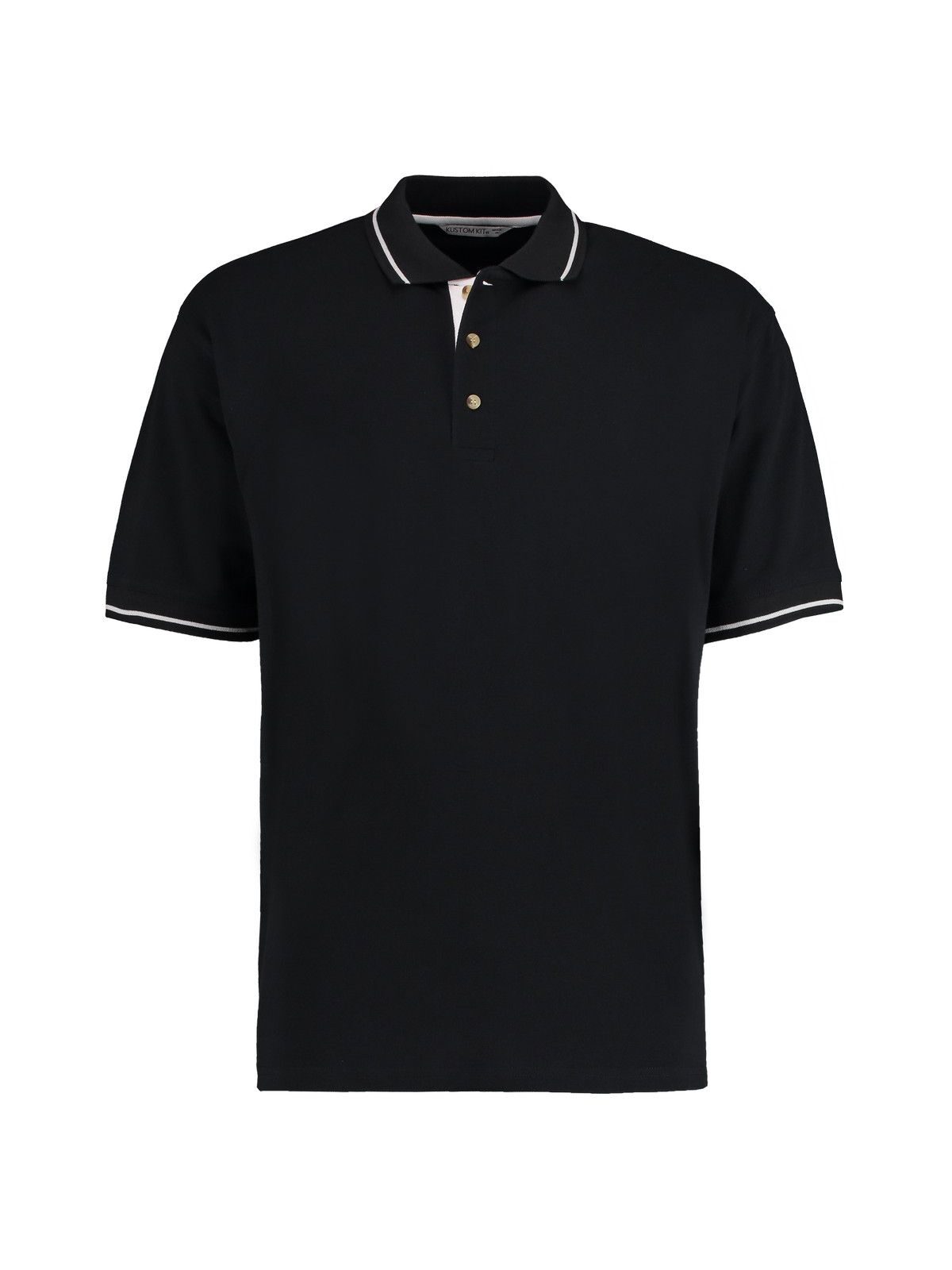 Classic Fit St. Mellion Polo - Black/white