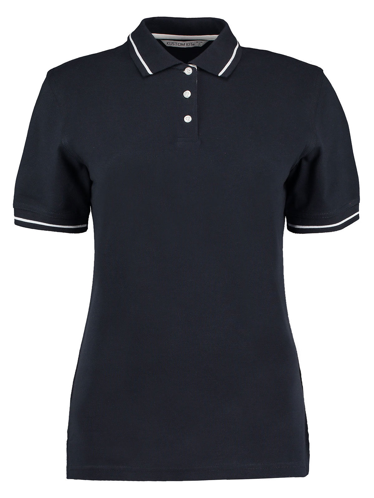 Women´s Classic Fit St. Mellion Polo - Navy/white