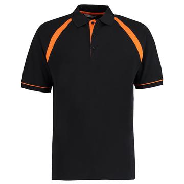 Oak Hill Polo - BCK-ORA - BLACK-ORANGE