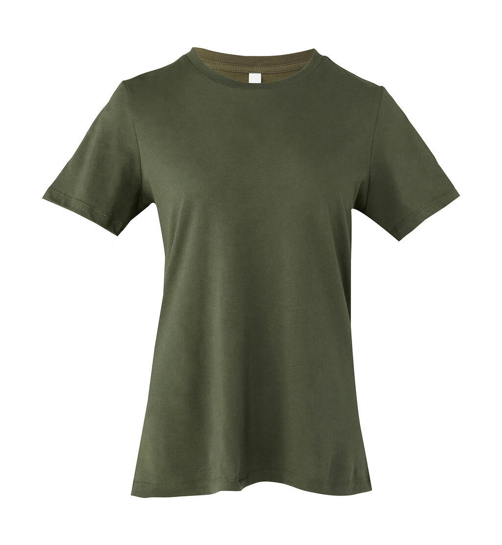 Women´s Relaxed Jersey Short Sleeve Tee - 00274 - Military Green