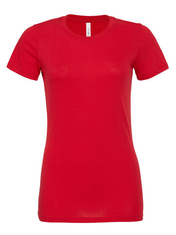 T-shirt Donna Relaxed Jersey - 02 - Red