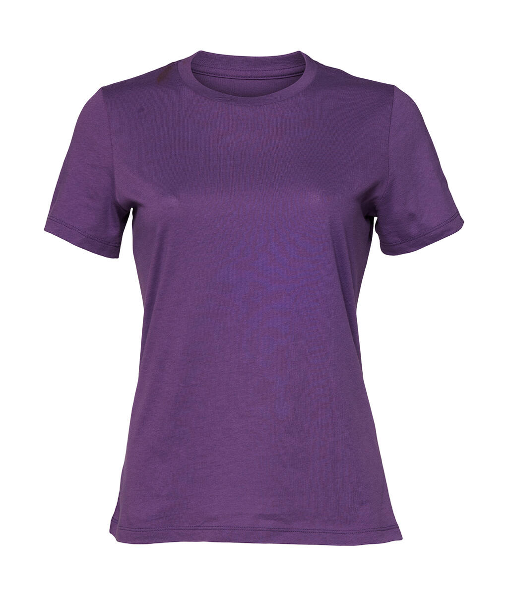 Women´s Relaxed Jersey Short Sleeve Tee - Royal Purple