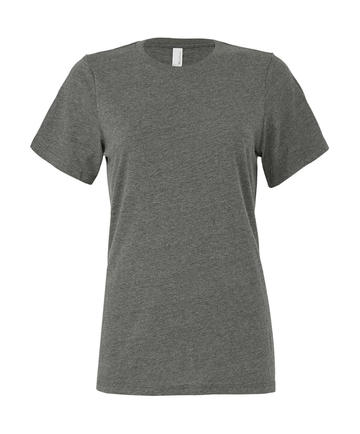 Women s Relaxed CVC Short Sleeve Tee - DH - DEEP HEATHER