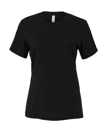 Women s Relaxed CVC Short Sleeve Tee - 108 - BLACK HEATHER