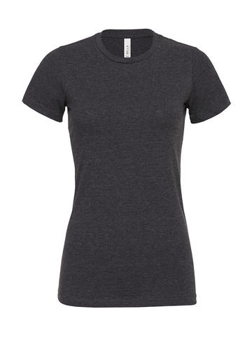 Women s Relaxed CVC Short Sleeve Tee - DG - Dark Grey Heather