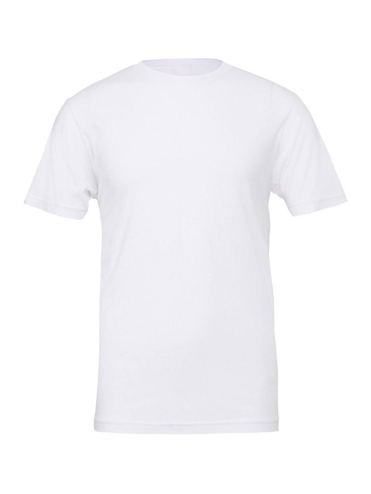 Unisex Jersey Short Sleeve Tee - WH - White