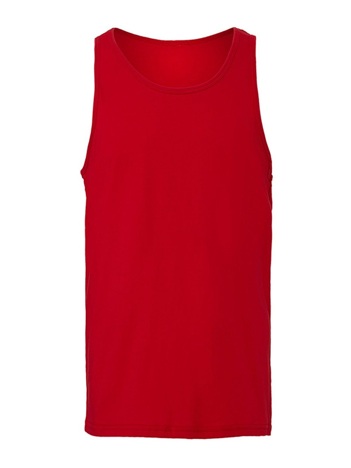 Unisex Jersey Tank Top - 02 - Red