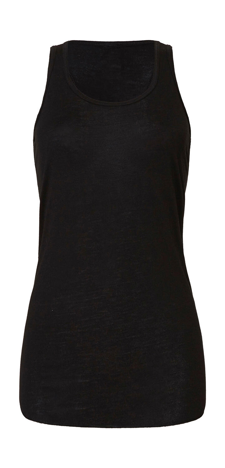 Tank Top Flowy schiena nuotatore - BK - Black