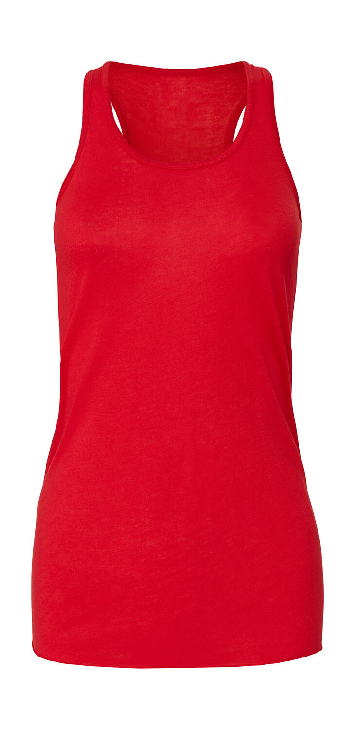 Tank Top Flowy schiena nuotatore - RD - Red