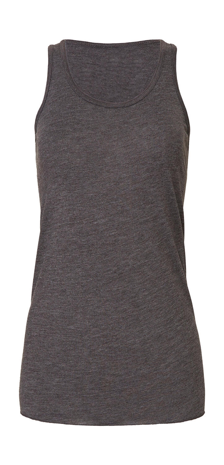 Tank Top Flowy schiena nuotatore - DG - Dark Grey Heather