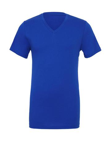 Unisex Jersey V-Neck Tee - 62 - True Royal