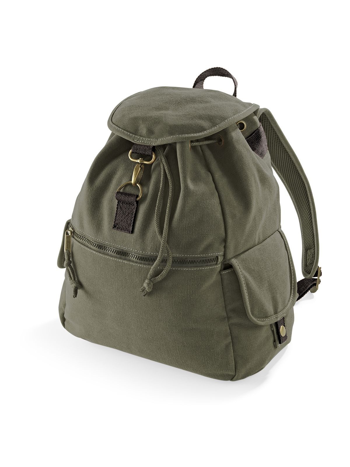 Vintage Canvas Backpack - Vmi Vintage Military Green