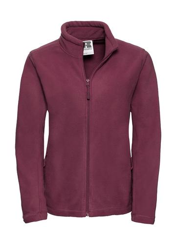 Ladies' Full Zip Outdoor Fleece - 41 - Burgundy