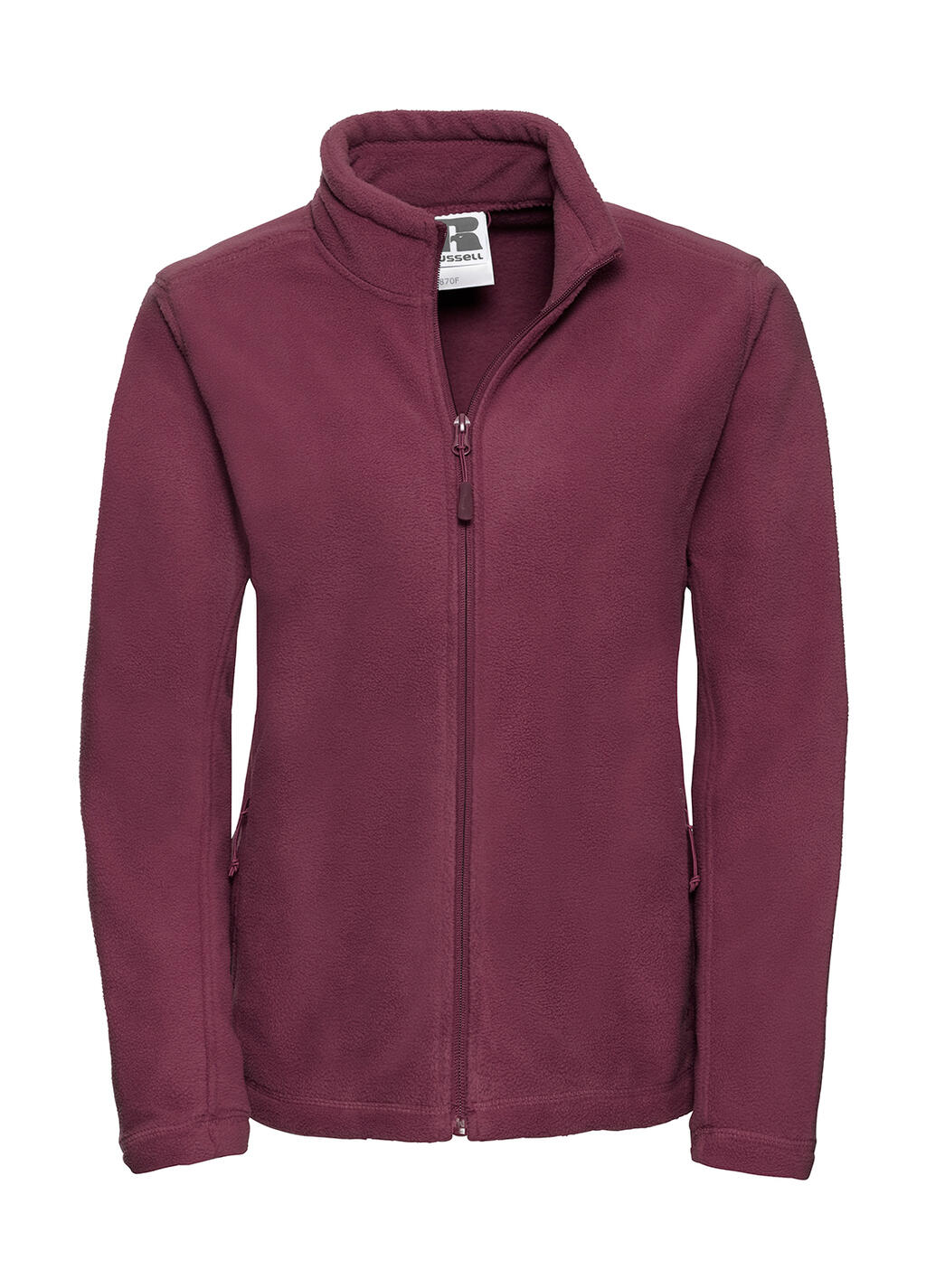 Ladies´ Full Zip Outdoor Fleece - 41 - Burgundy