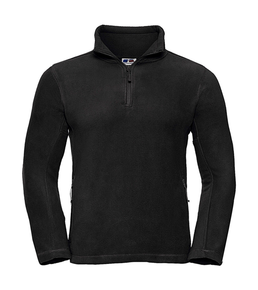 Quarter Zip Outdoor Fleece - 36 - Black