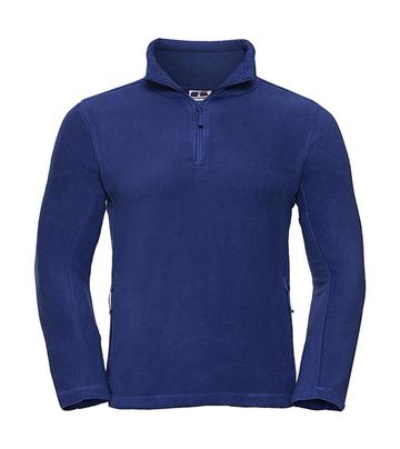 Adults' Quarter Zip Outdoor Fleece - BH - Bright Royal