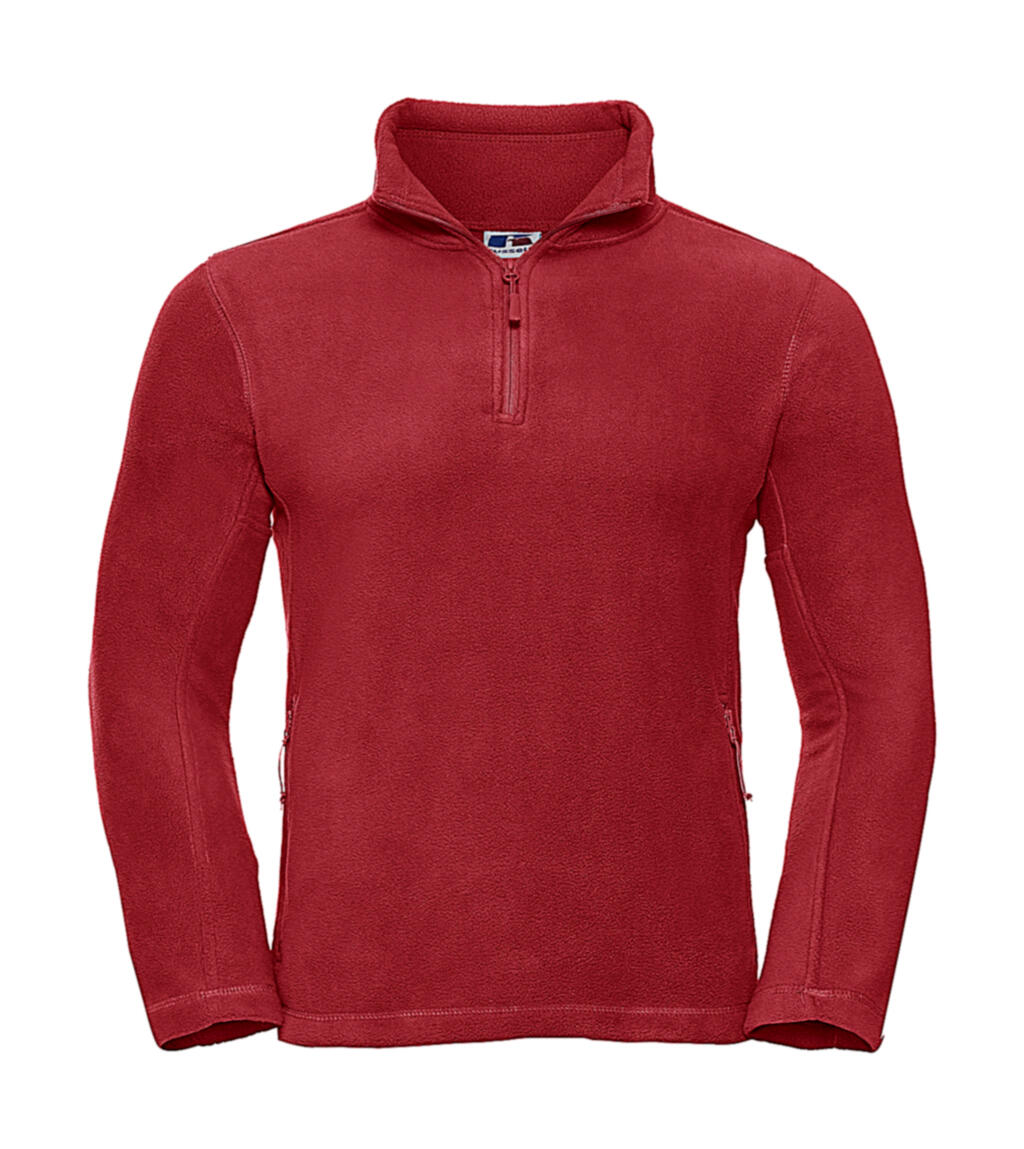 Quarter Zip Outdoor Fleece - CR - Classic Red