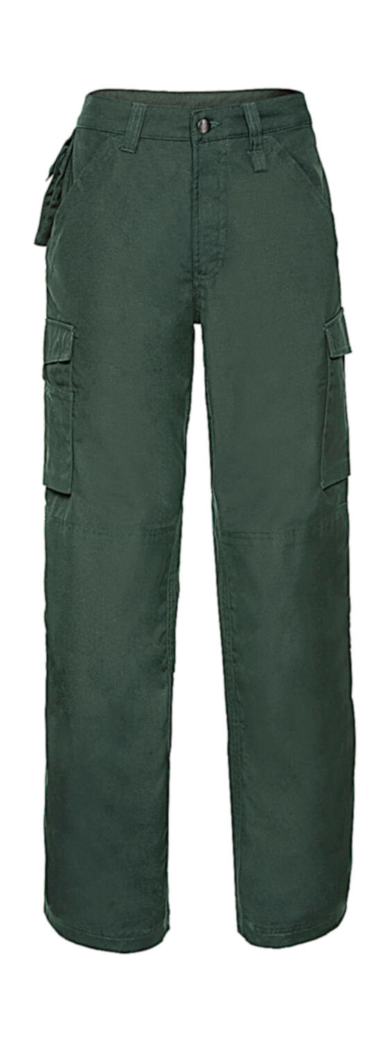 Heavy Duty Workwear Trousers - 38 - Bottle Green