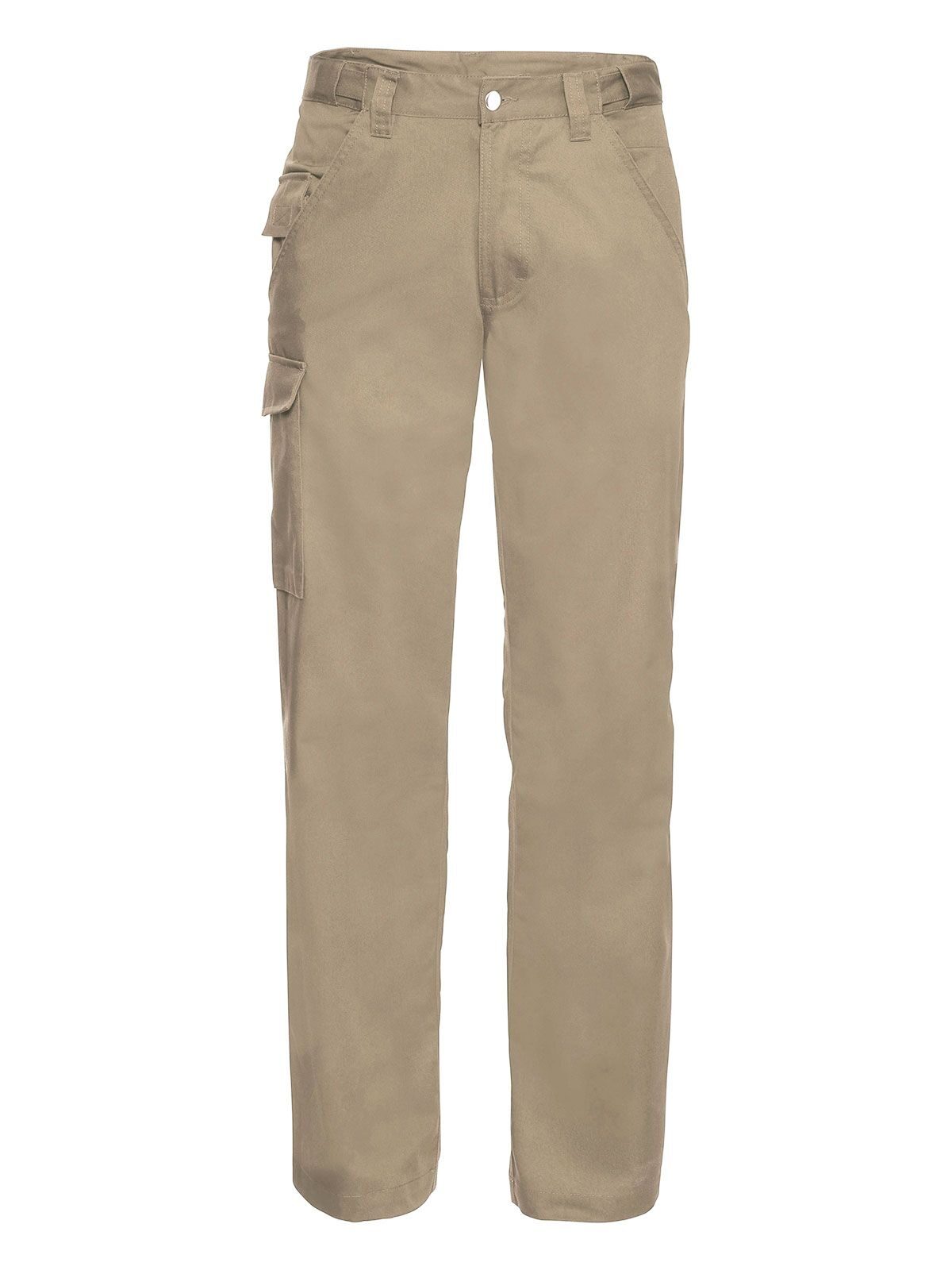 Workwear Polycotton Twill Trousers - Khaki