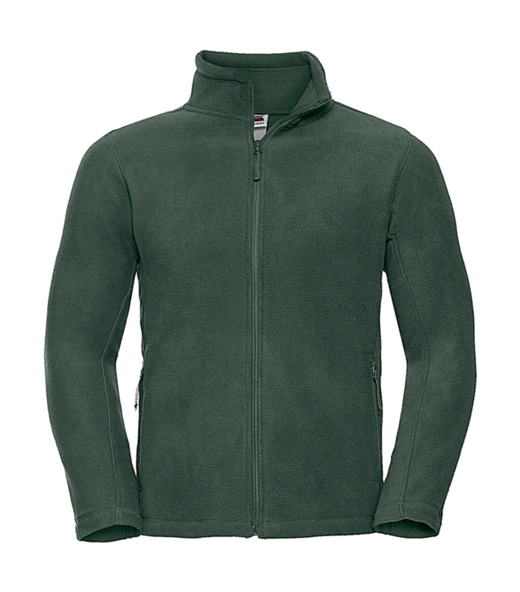 Men´s Full Zip Outdoor Fleece - 38 - Bottle Green