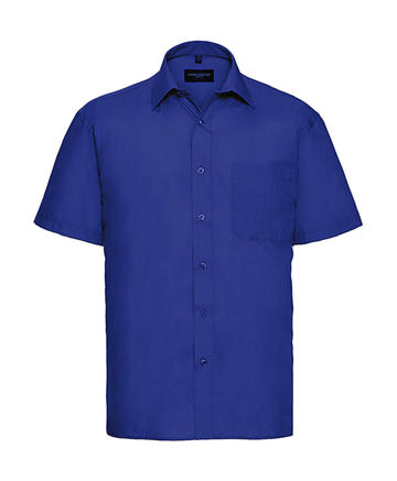 Camicia uomo popeline maniche corte - BH - Bright Royal