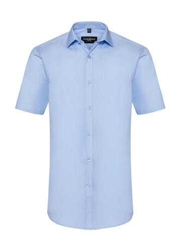 Camicia uomo Stretch mezza manica Ultimate - BZ - Bright Sky