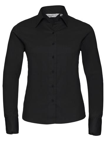 Camicia donna Twill Classic maniche lunghe - 36 - Black