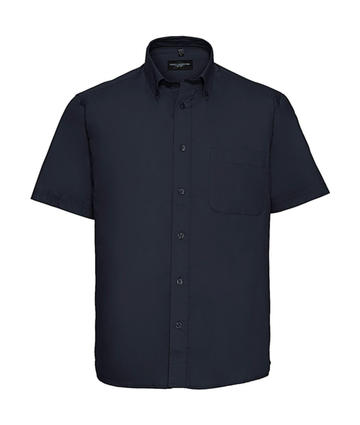 Camicia uomo Twill Classic maniche corte - FN - French Navy
