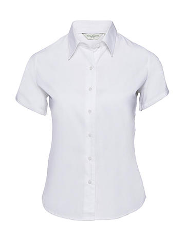 Camicia donna Twill Classic maniche corte - 30 - White
