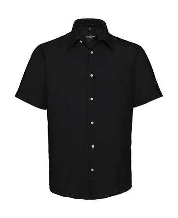 Camicia Tailored Ultimate maniche corte non-stiro - 36 - Black