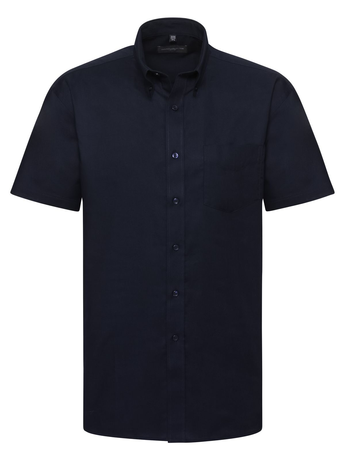 Men's Short Sleeve Classic Oxford Shirt - 203 - BRIGHT NAVY