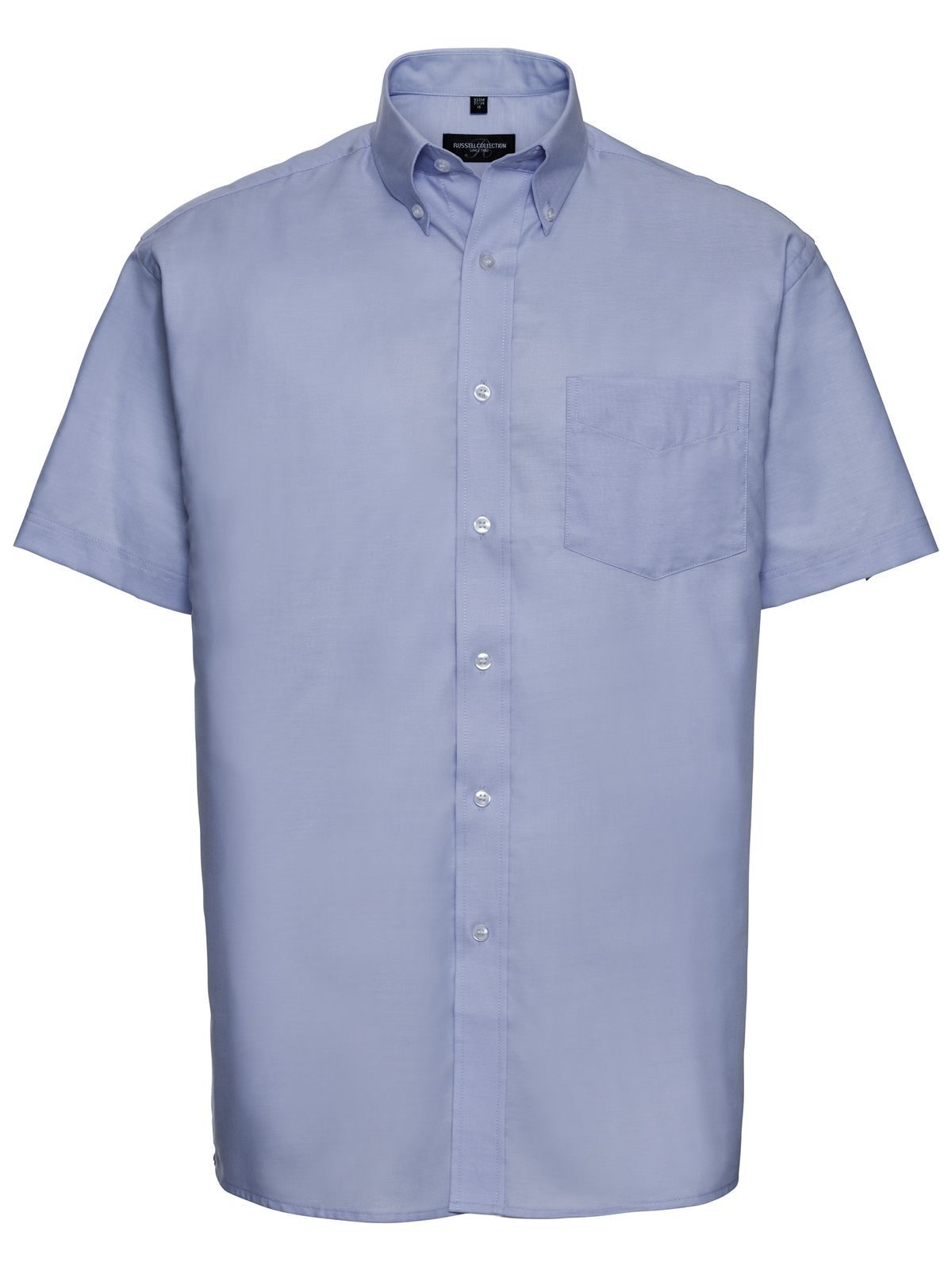 Men's Short Sleeve Classic Oxford Shirt - OD - Oxford Blue
