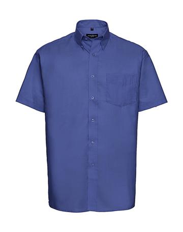 Camicia uomo Oxford maniche corte - ZT - Aztec Blue