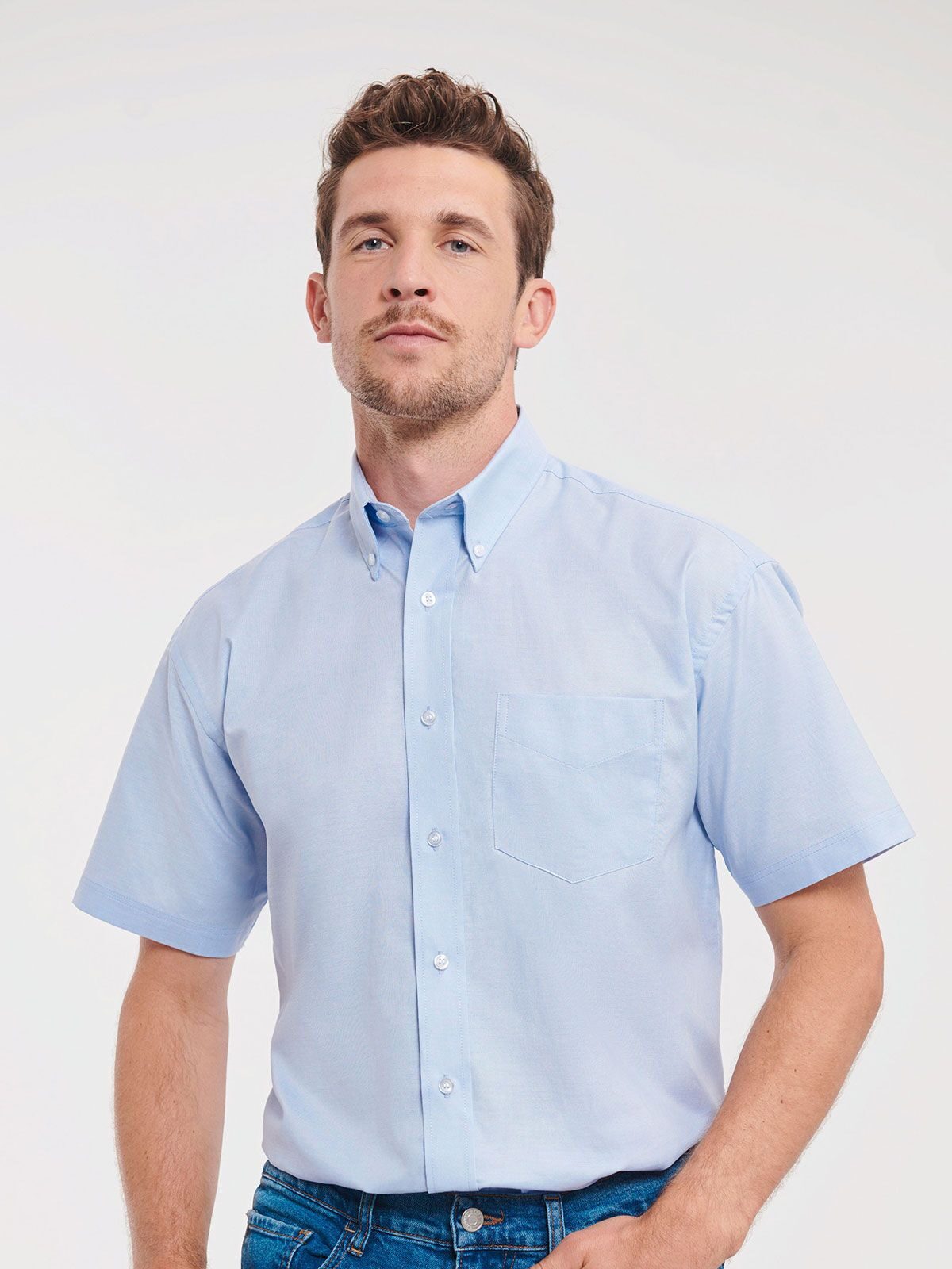 Men's Short Sleeve Classic Oxford Shirt