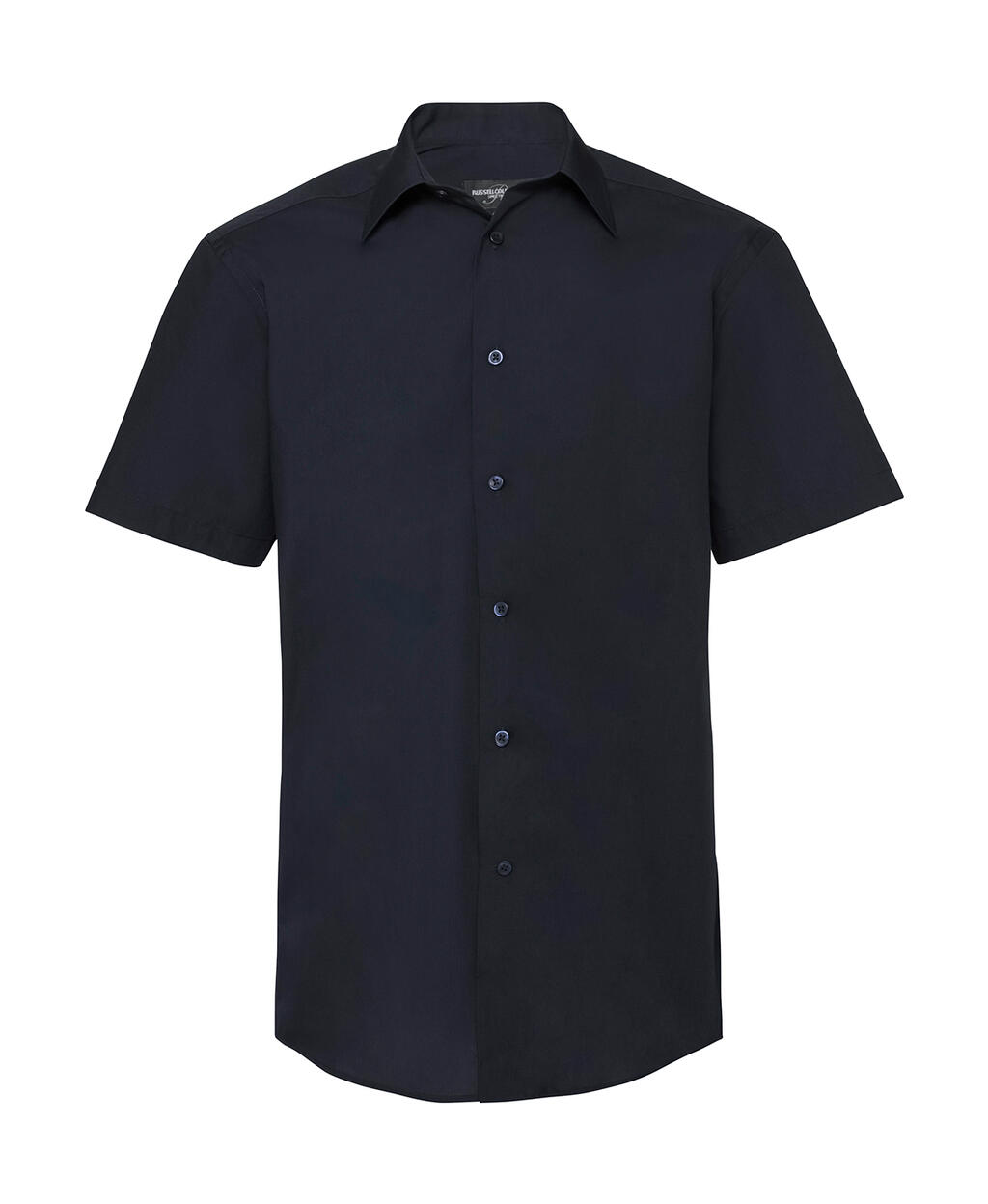 Camicia uomo popeline maniche corte - French Navy