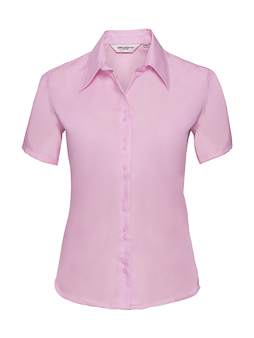 Ladies' Short Sleeve Tailored Ultimate Non-Iron Shirt - Classic Pink