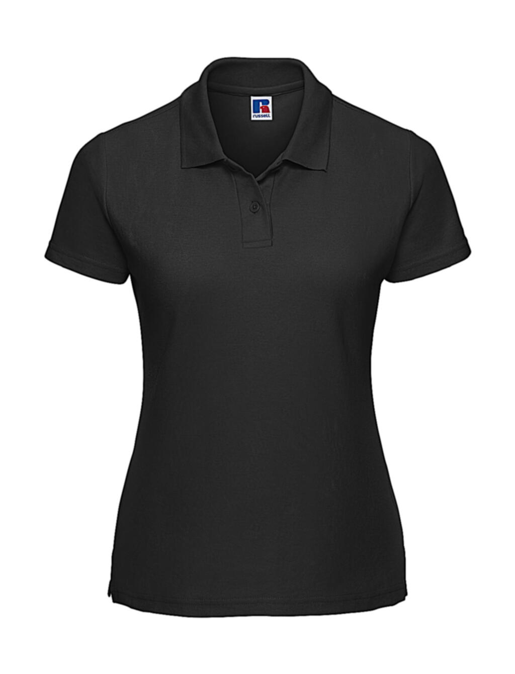 Ladies' Classic Polycotton Polo - 36 - Black