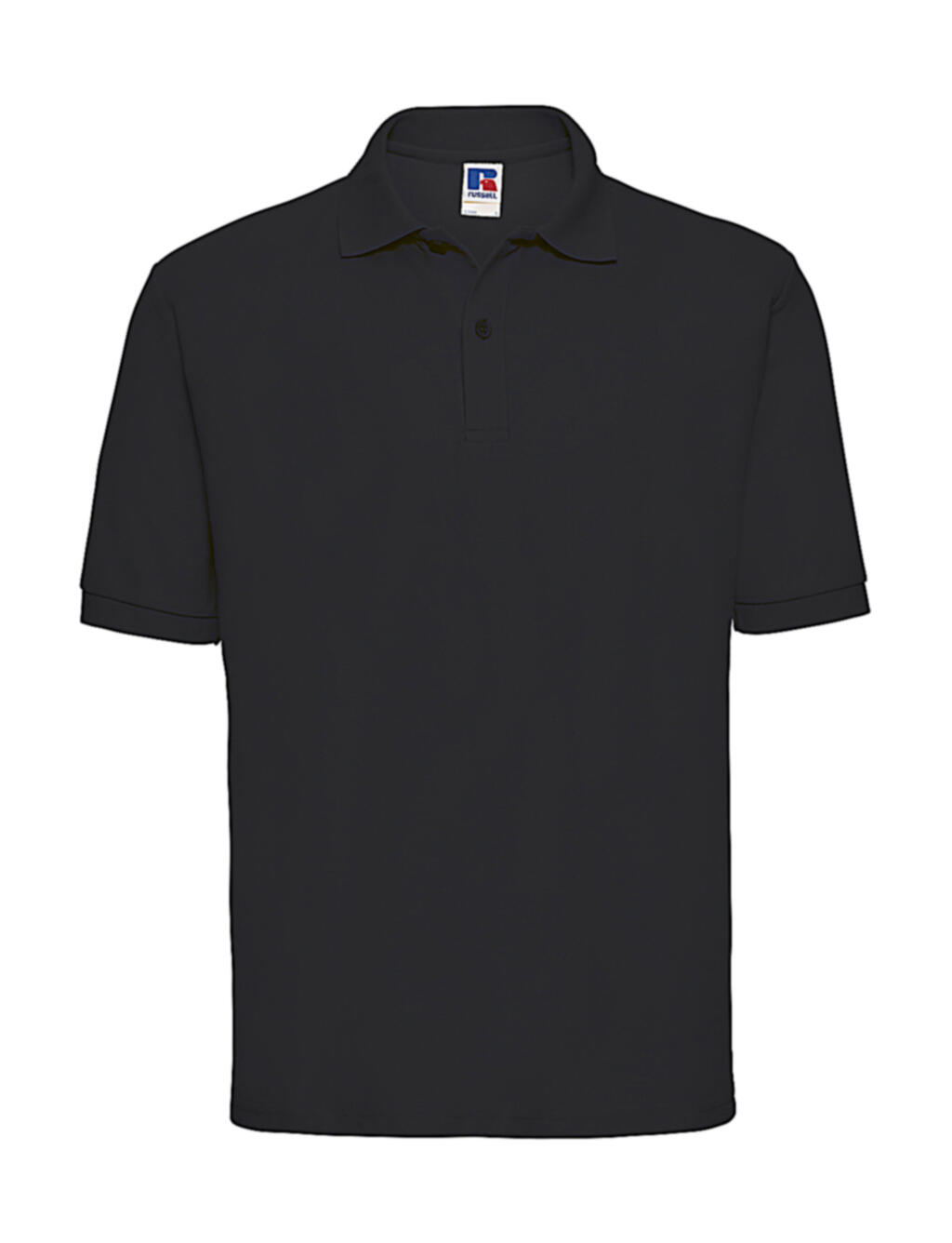 Men's Classic Polycotton Polo - 36 - Black
