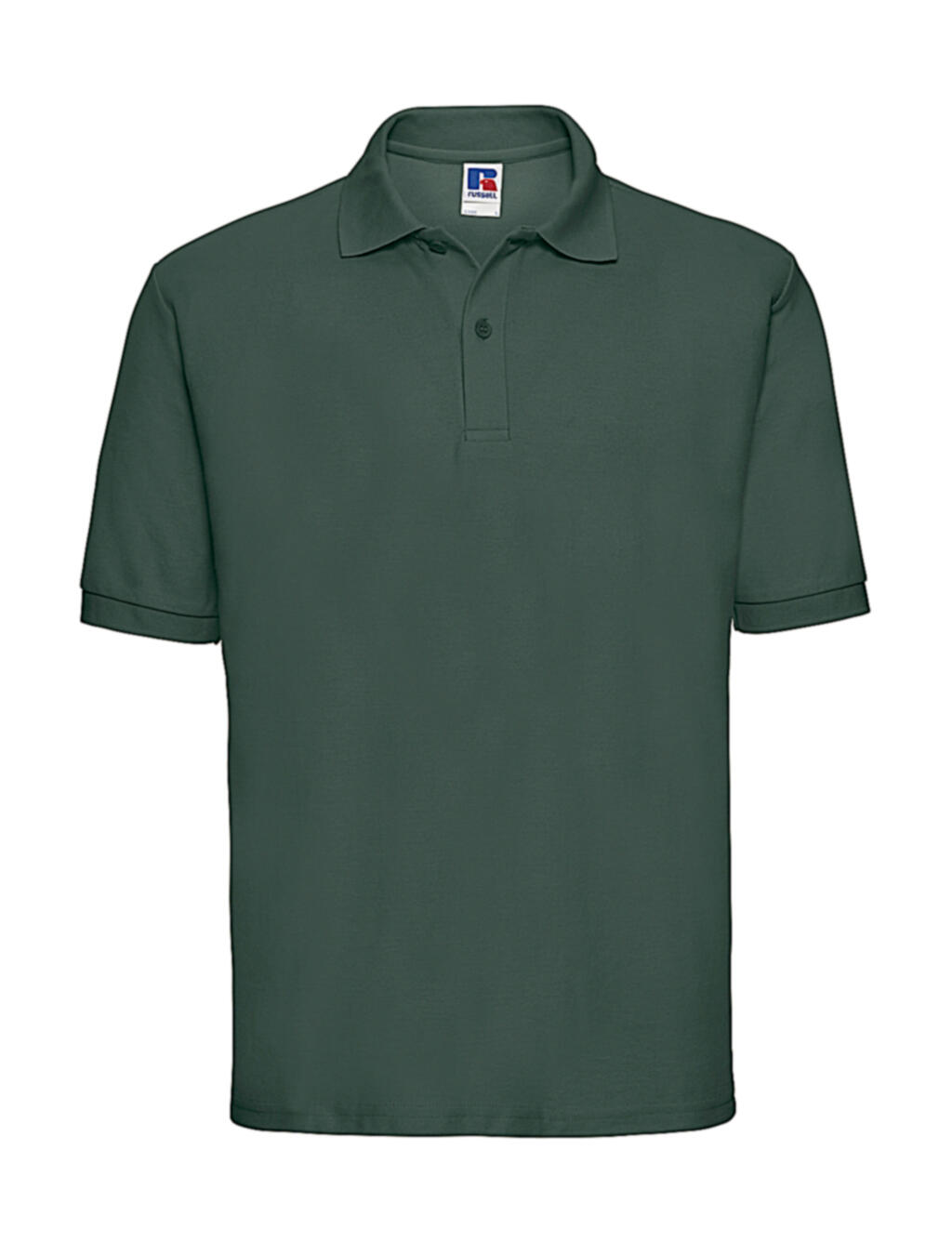 Men's Classic Polycotton Polo - 38 - Bottle Green