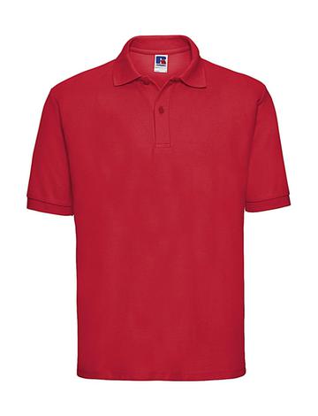 Polo tessuto misto - BR - Bright Red