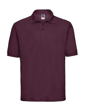 Polo tessuto misto - 41 - Burgundy