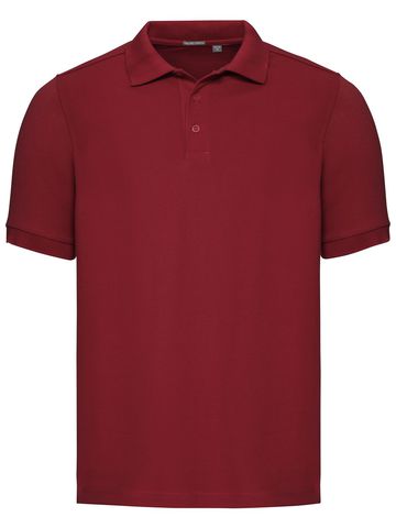 Polo uomo Tailored Stretch - CR - Classic Red