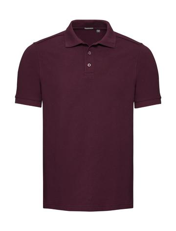 Polo uomo Tailored Stretch - 41 - Burgundy