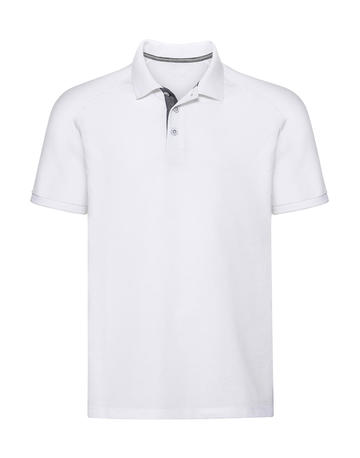 Polo uomo Jersey HD Raglan  - 30 - White